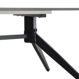 Mesa Centro Negro Piedra Sinterizada 120 X 60 X 42 cm