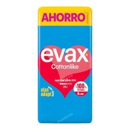 Evax Compresa Hig Cottonlike Alas Normal Plus 28 U Precio: 6.5. SKU: B15CKF483X