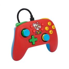Power A Mando con Cable NSGP0123-01 Enhanced para Nintendo Switch Mario Medley, Licencia Oficial, 3m USB-C