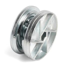Excentrica Doble Espiral Clock Ø35 Zincado Indaux