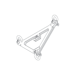 JBLPRO Placa Delta 34x60x65 cm