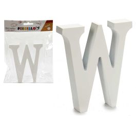 Letra W de Madera Blanca 2x11 cm - Pincello (24 Unidades) Precio: 16.50000044. SKU: B1D3SYH95B