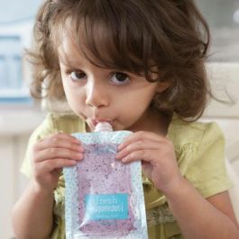 Infantino INF0773554080223 Pack 25 Botellas de Agua Reutilizables 100g Compatibles con Squeeze Station - Sin BPA, PVC ni ftalatos