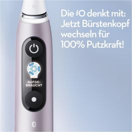 Oral-B iO Series 9N Rose Quartz Cepillo Dental Oscilante Adulto 6 Modos 3D Rosa Pantalla OLED Bluetooth Recargable