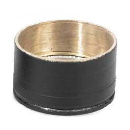 HERRAJES ALK Soporte Lateral Modo Negro para Tubo Ø19 Ø12 Ø16 Ø25