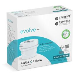Aqua Optima EPS620 Filtros de Recambio Evolve+ para Jarras de Agua Filtrada, Pack de 6 Unidades Precio: 16.50000044. SKU: B1B9SBBMWE
