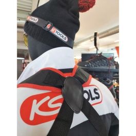 KS TOOLS Chaleco de Trabajo Multifuncional Poliéster con Bolsillo para Teléfono Talla Universal Ajustable