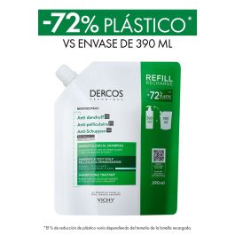 Vichy DERCOS Champú Anticaspa para Cabellos Grasos Recarga 500 ml - Antiencrespamiento y Antireaparición 6 Semanas
