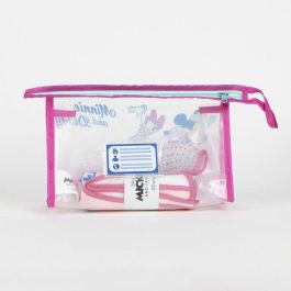 Cerdá Neceser de Aseo y Viaje Minnie Mouse Rosa, Bolso Organizador de Accesorios de Higiene Personal Infantil para Niños 3+ Años (23 x 15 x 8 cm)