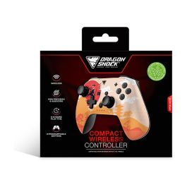 Dragonshock Poptop Compact Gamepad Inalámbrico para Nintendo Switch, Bluetooth, Girosopio, Botones Programables, Batería Recargable, Color Rising Sun