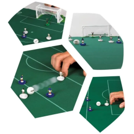 Megableu Equipo Francés Subbuteo - Juego de Futbolín de Mesa Edición Selección Francesa Idioma Francés