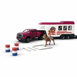 Schleich 42705 Figura de Camioneta y Remolque Ecuestre Horse Club Series