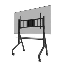Neomounts FL50-575BL1 TV trolley 65-110" - fast installation - TÜV, Multimediacart/trolley, Black, Steel, 125 kg, 165.1 cm (65"), 2.79 m (110") Precio: 600.8999997. SKU: B1H7Z7RMP3