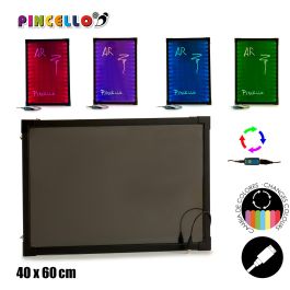 Pizarra Luminosa Led Negra Colgar 40X60 Pincello (10 Unidades) Pizarra Luminosa Led Negra Colgar 40X60 Pincello (10 Unidades)