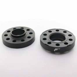 Japan Racing JRWS2-25MM-5L-66BK Spacers 25 mm Color Negro para tuercas 5x112 y agujero central 66,6 mm