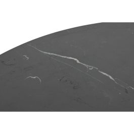 DKD Home Decor Mesa Centro Moderno Negro 80 x 80 x 42 cm