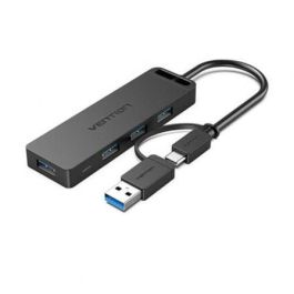 Vention CHTBB Hub USB 3.0 y Tipo-C, 4 Puertos USB con Power Delivery (PD) y Transferencia de Datos de Alta Velocidad 5 Gbps para Ordenador Precio: 15.59000058. SKU: B1FX4V37QW