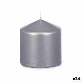 Vela Acorde 92533 Plateado 7 x 7,5 x 7 cm (24 Unidades)