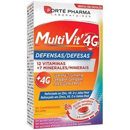 Forté Pharma MULTIVIT 4G defensas 30 comprimidos, Jalea real Ginseng Vitamina D Zinc para sistema inmunitario Precio: 10.5000005. SKU: B1EZMNZGTB