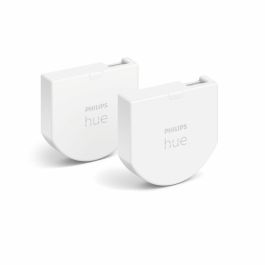 Módulo de interruptor de pared de Philips Hue, 2, White Pack funciona con Alexa, Google Assistant y Apple HomeKit