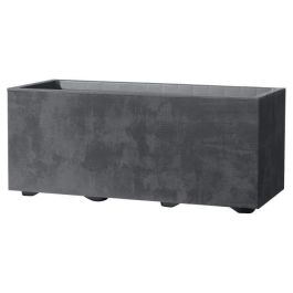 Jardinera Muret - DEROMA - Millennium R - Antracita - Con reserva de agua - 59 cm