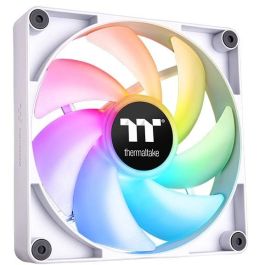 Thermaltake CT120 Ventilador PC 120mm ARGB Sync Blanco 500-2000rpm – Pack de 2 Unidades para Refrigeración