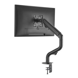 Ewent EW1533 Soporte de monitor de escritorio ergonómico de 32" (81,3 cm) con muelle, hasta 8 kg, VESA 75x75/100x100, Negro