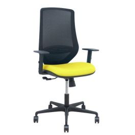Silla Piqueras Y Crespo Mardos Brazos Regulables Ergonomica Mecanismo Basculante Respaldo Malla Negra Asiento Tapizado Bali Amarillo Precio: 243.68999974. SKU: B1J3C4V4Y3