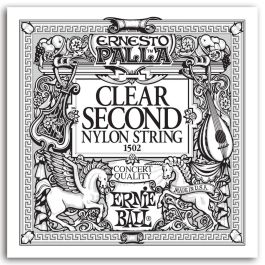 ERNIEBALL Cuerda de Nylon Clear Ernesto Palla 2Nd. Precio: 1.88999943. SKU: B155SWNW3S