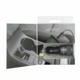 4smarts Cargador de coche Rapid+ con Quick Charge y PD 27W negro
