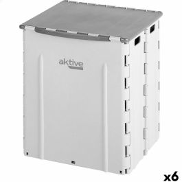Cubo de basura Aktive Polipropileno TPR 31 x 38 x 27 cm (6 Unidades) Precio: 57.79000051. SKU: B183QARFGA
