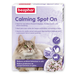 Beaphar Calming Spot On Gato 3x0,4 mL Pipetas Calmantes para Gatos con Valeriana Natural Precio: 10.89. SKU: B1A2WLARQQ