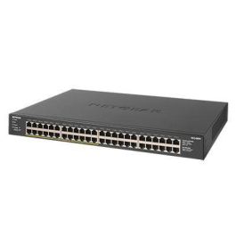 NETGEAR Switch GS348PP-100EUS 48 Puertos Gigabit Ethernet PoE No Administrado Montaje en Rack