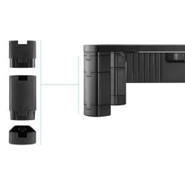 TooQ Soporte Multiusos TQMMPD02 para Monitor/Portátil Elevador Regulable Negro Hasta 20kg