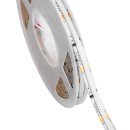 Tira LED COB Digital RGBIC WS2811 1000 LED/m 20 Píxeles/m 5m 19W/m 24V DC IP20 CRI90 Ancho 12mm Corte 5cm