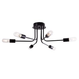 Lámpara de Techo "Adrian" [SKD-P8002-BK] Precio: 20.9500005. SKU: 15096794710403