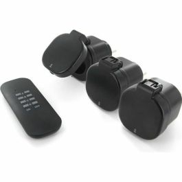 Chacon Set 3 mini enchufes exteriores estancos IP44 On/Off 3000W con Mando a distancia 4 canales 433,92 MHz, alcance 30m, FR Precio: 43.49999973. SKU: B1EMH3H8A3