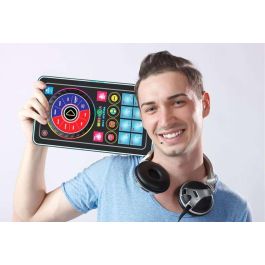 iDance Mini Mesa de Mezclas Tablet Portátil 2,2x24,5x14 cm