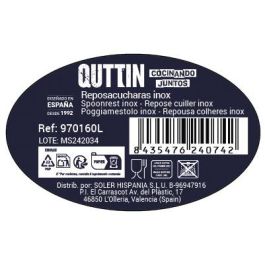 Quttin Reposacucharas Light de cocina, 19.5 x 7.6 cm (36 Unidades)