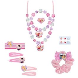 Set de belleza accesorios display princess 28.0 x 21.6 x 3.8 cm