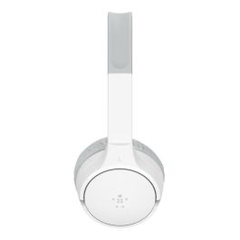 Belkin Aud002Btwh Auriculares Inalámbricos para Niños, Bluetooth 5.0, Blanco