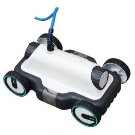 BESTWAY NOONOO Robot Limpiador de Piscinas Eléctrico e Independiente con Filtros para Fondo de Piscinas Elevadas y Autoportantes