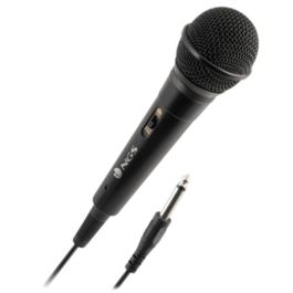 Micrófono Karaoke NGS ELEC-MIC-0001 Negro (6.3 mm) Precio: 11.49999972. SKU: S0211044