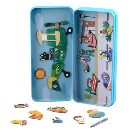 MIEREDU Me0881 Puzle Magnético Mis Viajes Aviones +3 años