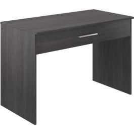 Escritorio con cajones grandes - Melamina gris ceniza - 110 x 56 x 81,5 cm Escritorio con cajones grandes - Melamina gris ceniza - 110 x 56 x 81,5 cm