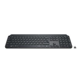 Logitech MX Keys Teclado Inalámbrico Iluminado Avanzado para Empresas, Perfect Stroke, Logi Bolt, Multi-dispositivo, Compatible Multi-OS