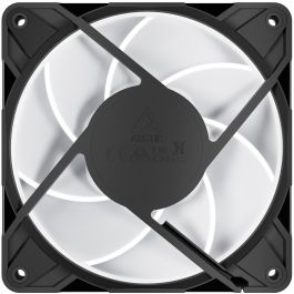 ARCTIC P12 Pro A-RGB Ventilador para PC 12cm, 131 m³/h, PWM, Iluminación LED Multi, Rodamiento FDB, Negro/Blanco