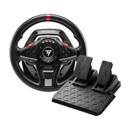 Thrustmaster T128 Shifter Pack (T128 + TH8S) - Volante con Force Feedback Híbrido, Compatible con PC/Xbox, Incluye TH8S, Núm. Artículo: 4460267