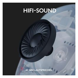 Logitech G435 Auriculares Gaming Inalámbricos Bluetooth y LIGHTSPEED Azul, Ligero, Conexión Dual para PC y Consolas