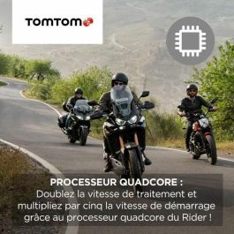 TomTom TTRIDER550 GPS para motocicleta RIDER 550 4,3 pulgadas, mapa mundial, TomTom Traffic, alertas zonas peligro, manos libres TomTom TTRIDER550 GPS para motocicleta RIDER 550 4,3 pulgadas, mapa mundial, TomTom Traffic, alertas zonas peligro, manos libres